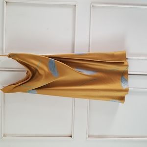 Anthropologie Silk Skirt